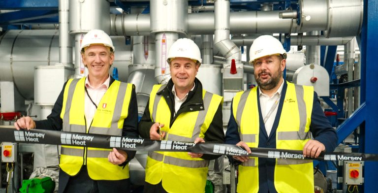 Providing a low carbon future for Liverpool, the new Mersey Heat Energy Centre opens today