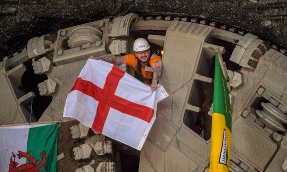 HS2 celebrates final Birmingham tunnel breakthrough