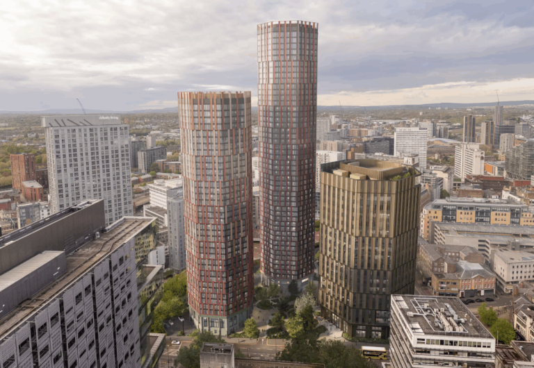 Skyline shift: Manchester approves twin-tower Albert Bridge House overhaul
