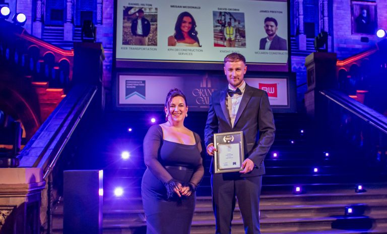 Clegg Construction bid manager receives Rising Star Award