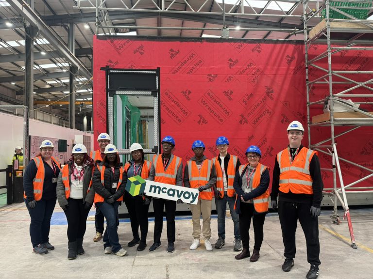 McAvoy completes Leeds colleges’ campus block and concludes student training programme