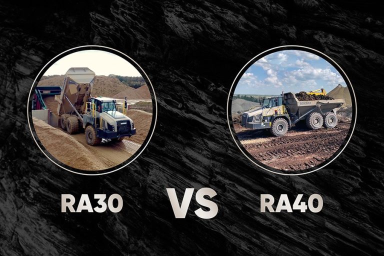 The Rokbak RA30 vs RA40: which dump truck is right for you?