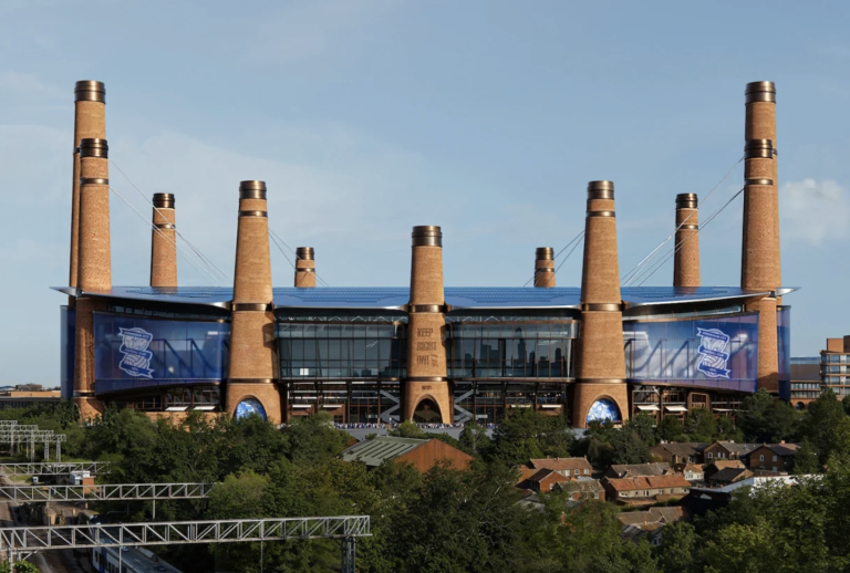 Blues Reveal Vision for Landmark Stadium with Twelve Towering Chimneys