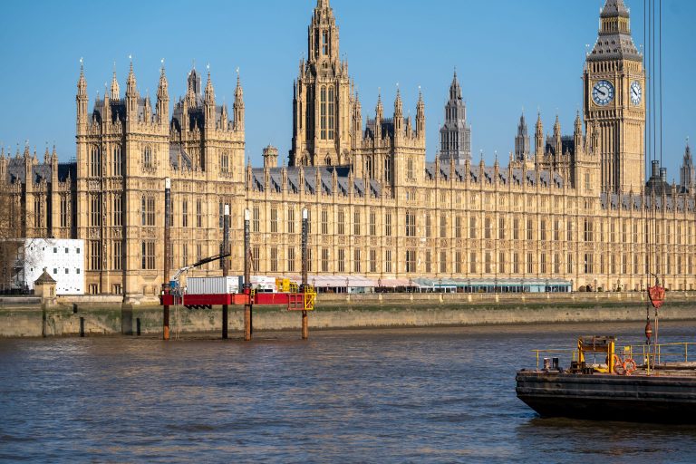 Thames drilling unlocks vital data for Palace of Westminster restoration