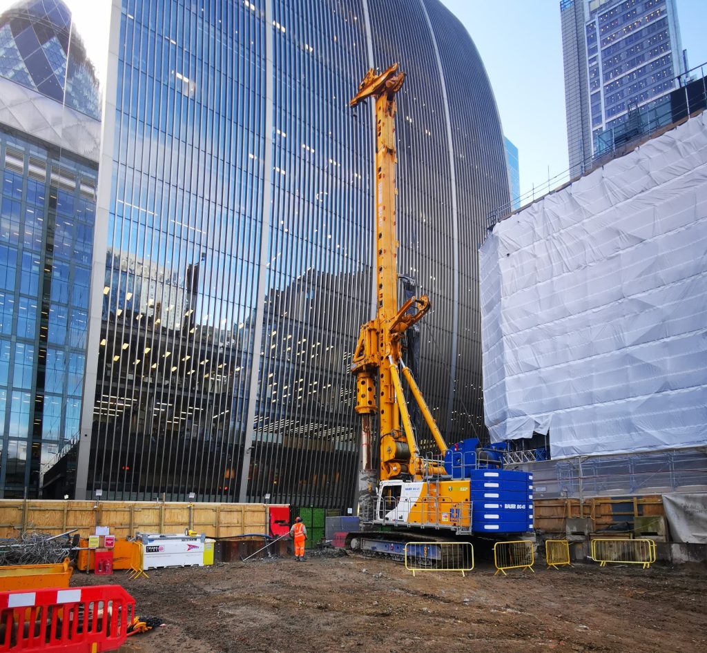 Bauer Technologies Secures Specialist Piling Contract for The Dovetail Building, London
