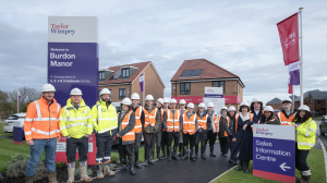Taylor Wimpey showcases entry-level construction careers during Education Secretary visit