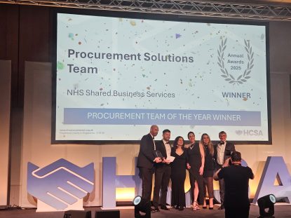 NHS SBS scoops ‘Procurement Team of the Year’ award and ‘Highly Commended’ for complex capital projects
