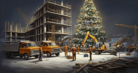 Project starts uptick brings some festive cheer to UK construction