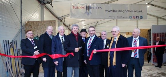 Building Heroes and The Worshipful Company of Constructors Launch Three-Year Sponsorship to Support Transitioning Military Personnel at Reaseheath College and University Centre.
