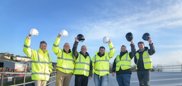 Treveth celebrates construction milestone at Bodmin’s Normandy Way Business Hub