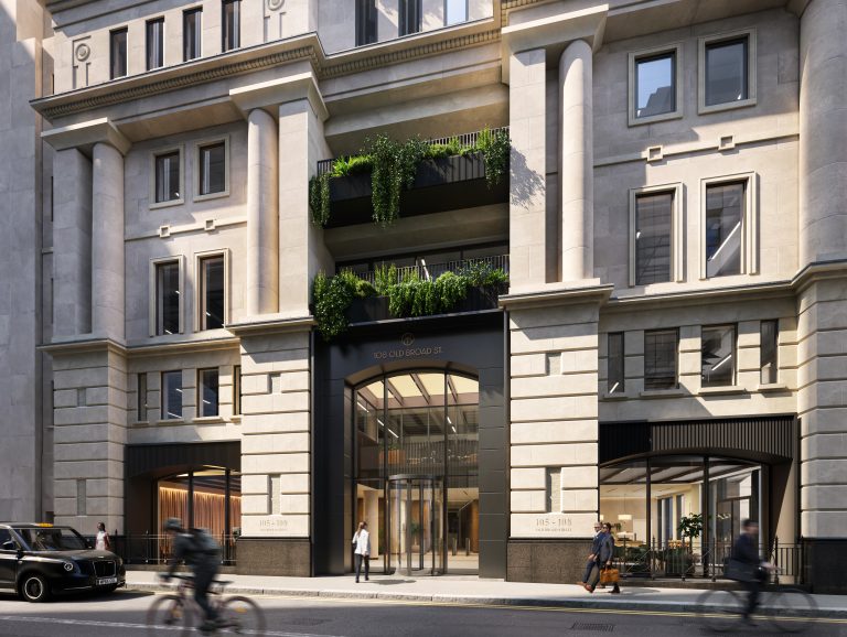 GBP 50m McLaughlin & Harvey contract awarded for PATRIZIA’s major City redevelopment at 108 Old Broad Street
