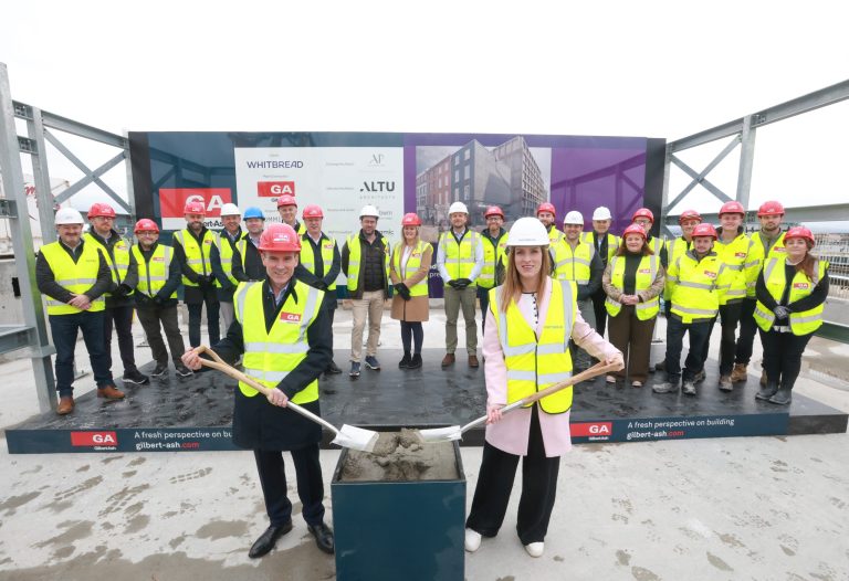 Topping Out of Premier Inn Jervis Street and Premier Inn O’Connell Street, Dublin