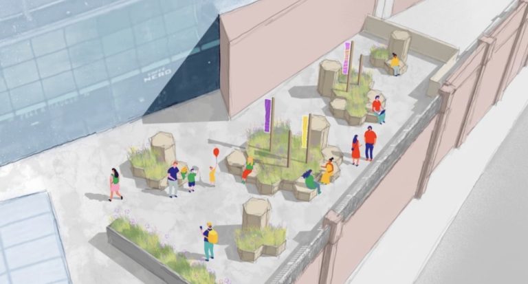 Work begins on Manchester Piccadilly community garden