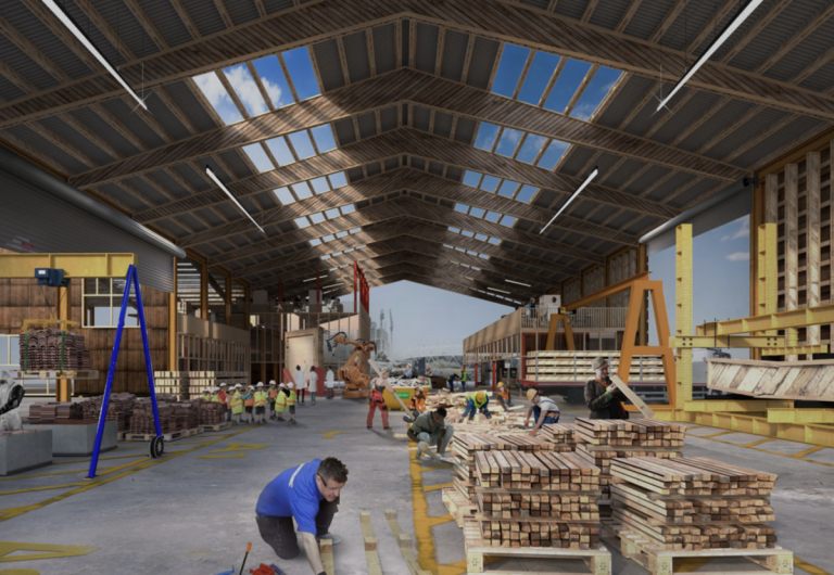 Royal Docks circular construction hub opens with ambition to lead Europe