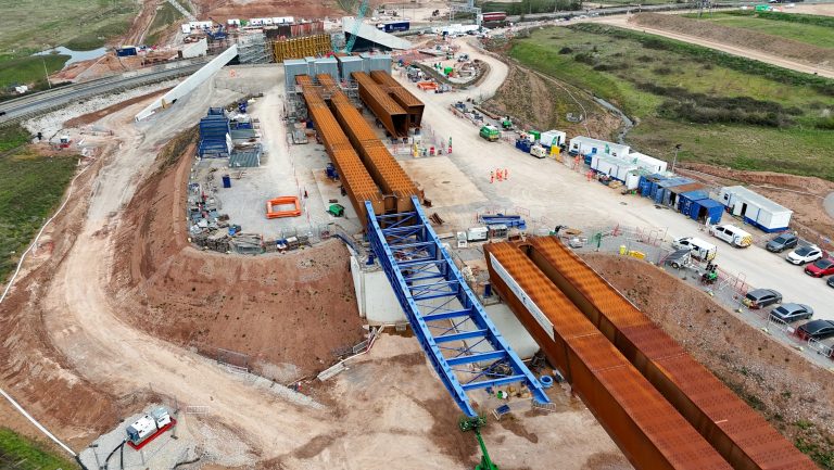 Balfour Beatty VINCI prepares to launch second HS2 viaduct over the M6