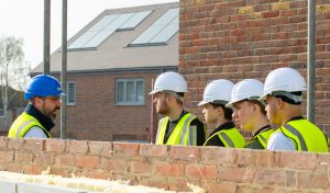 Bricklaying students given insight into construction at Roe Wood Park