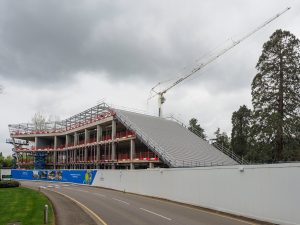 Landmark laboratory building at the University of Southampton Science Park tops out