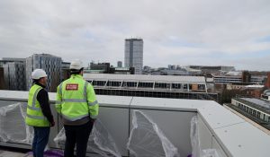 North East's landmark space centre reaches major construction milestone