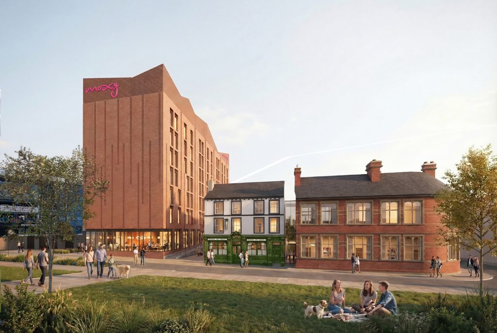 Wykeland submits £25m plans for stylish Moxy hotel