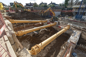 Precision propping supports complex basement works at north London care home redevelopment