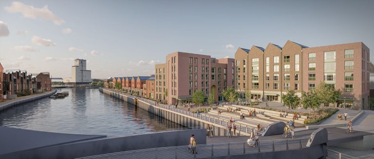 First plans submitted for East Bank Urban Village in Hull
