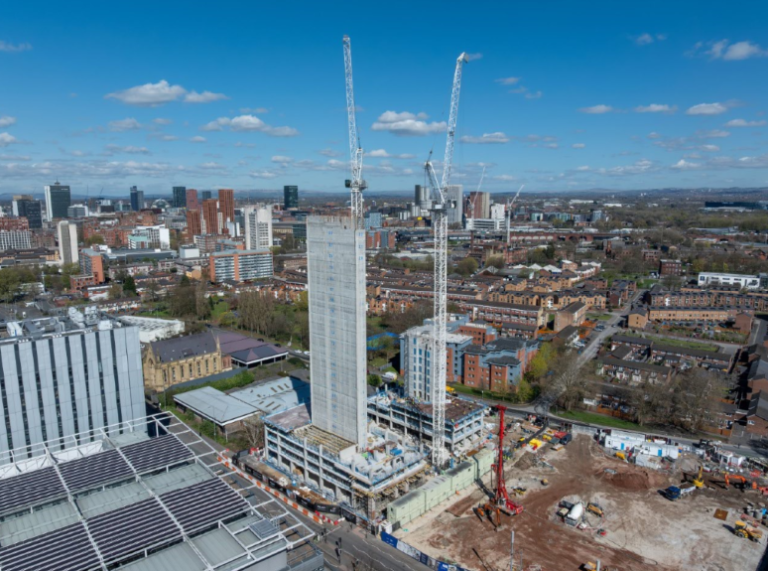 Upper Brook Street student scheme reaches structural milestones