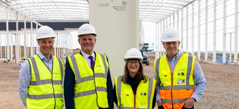 Marks & Spencer begins construction on landmark £340m automated food distribution centre