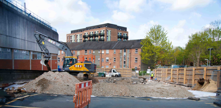Future hospitals take shape as groundwork begins on new £12.8m urgent treatment centre at Leicester Royal Infirmary