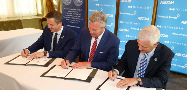 Type One Energy, Tokamak Energy, and AECOM form the UK Infinity Fusion Consortium to accelerate development of a commercial fusion power plant in the United Kingdom