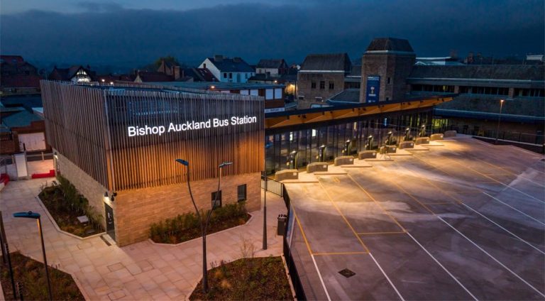 Esh completes Bishop Auckland bus station renovation