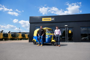 Finning engineer takes on tuk-tuk challenge