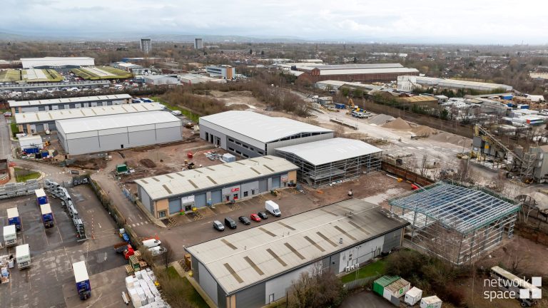 Steelwork completes at Coda @ City Works as Network Space appoints agents for Openshaw site, Manchester