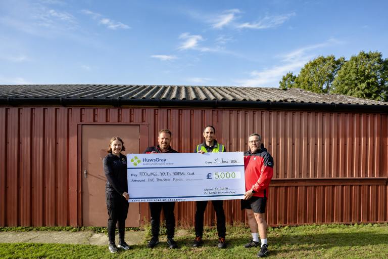 Rocklands Youth Football Club wins Huws Gray’s inaugural Pitch in competition