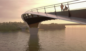 New active travel bridge for Cardiff by Moxon and Arcadis gets go-ahead