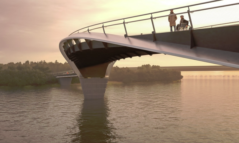 New active travel bridge for Cardiff by Moxon and Arcadis gets go-ahead