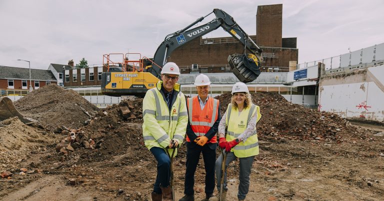 Groundbreaking ceremony marks major milestone for Priory Centre redevelopment