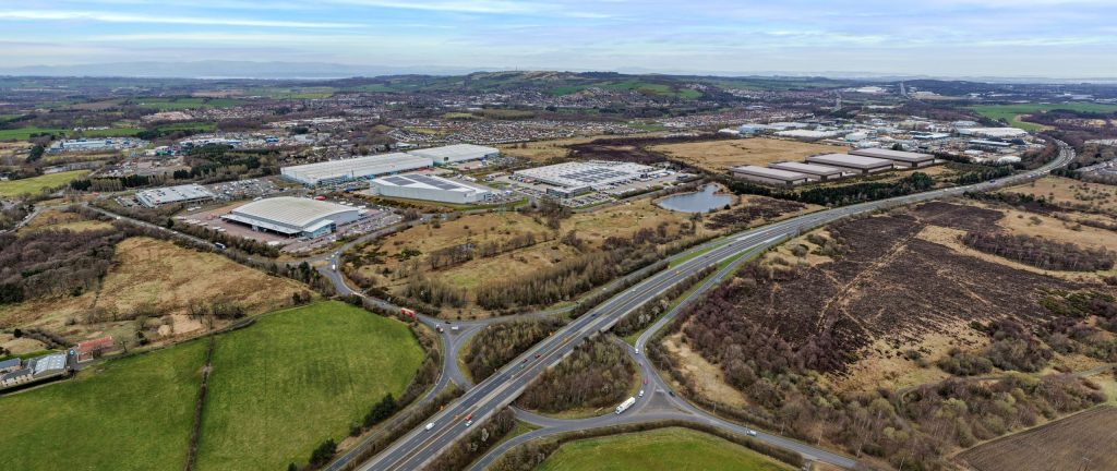 Major logistics development site brought to market along Scotland’s strategic M8 corridor