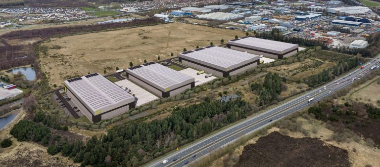 Major logistics development site brought to market along Scotland’s strategic M8 corridor