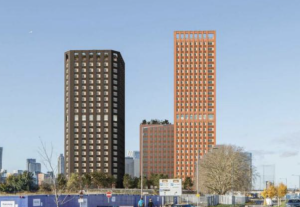 Greenwich Peninsula Plans Advance with Twin Student and Co-Living Towers