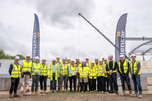 Steelwork Rises at 192,000 Sq Ft Link Aylesbury Logistics Development