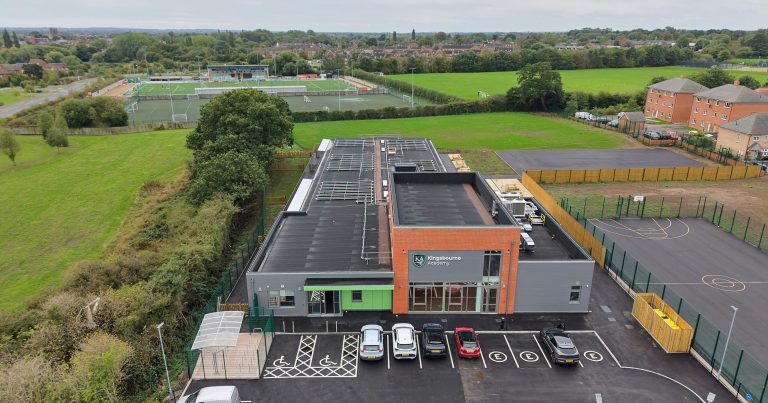 Kingsbourne Academy welcomes first pupils following completion by Conlon Construction