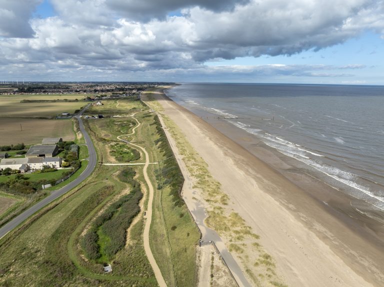 Former golf course reborn as major new coastal nature reserve for the National Trust