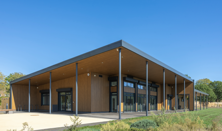 “Modulek Delivers Landmark Sports Pavilion for Skanska at Deepcut Barracks Regeneration”