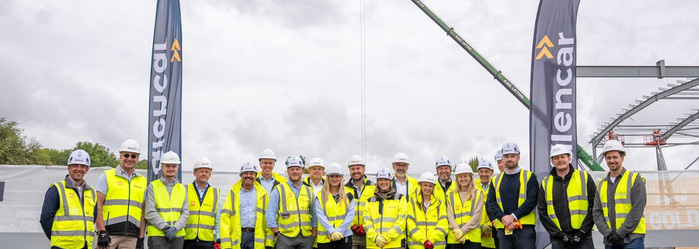 Steelwork Rises at 192,000 Sq Ft Link Aylesbury Logistics Development