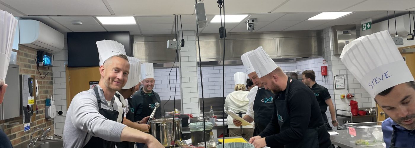 Dowds Group cooks for good in London - Team members prepared 100 meals for community in King’s Cross