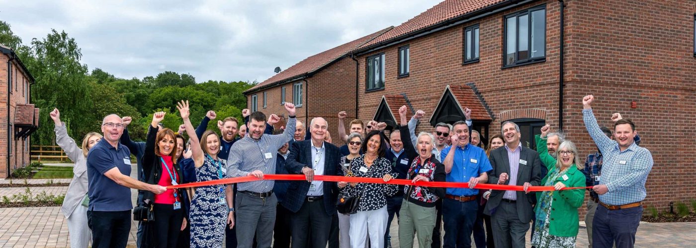 East Suffolk parish of Martlesham celebrates opening of 47 new homes