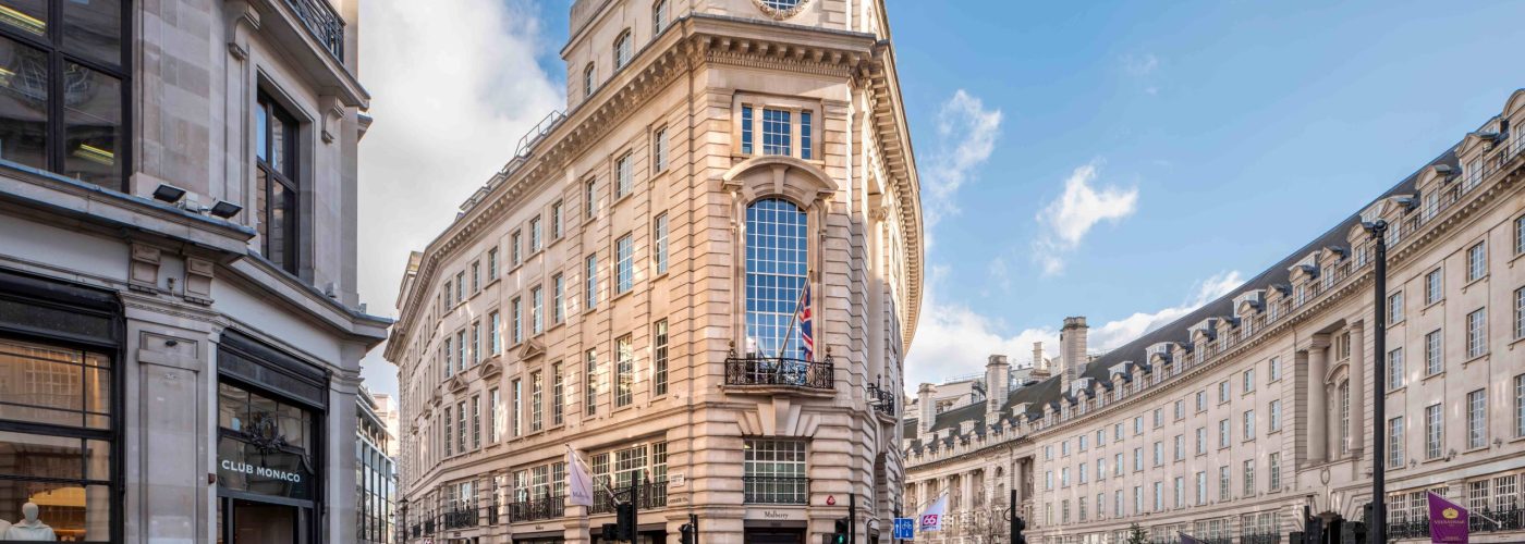 The Crown Estate acquires 100 Regent Street headlease