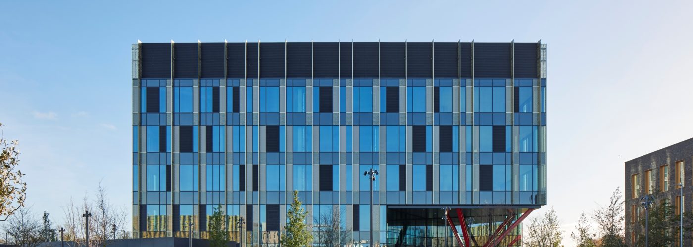 Scott Brownrigg designed 1000 Discovery Drive at Cambridge Biomedical Campus completes