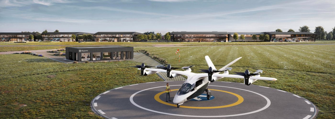 Green light for Bicester Motion and Skyports’ first UK vertiport testbed to advance electric air taxi industry