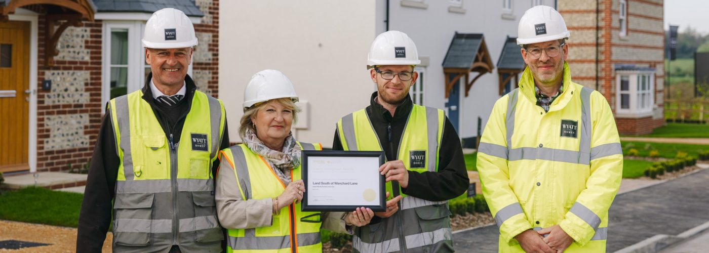 Wyatt Homes’ Charminster development secures first Quality Recognition Award